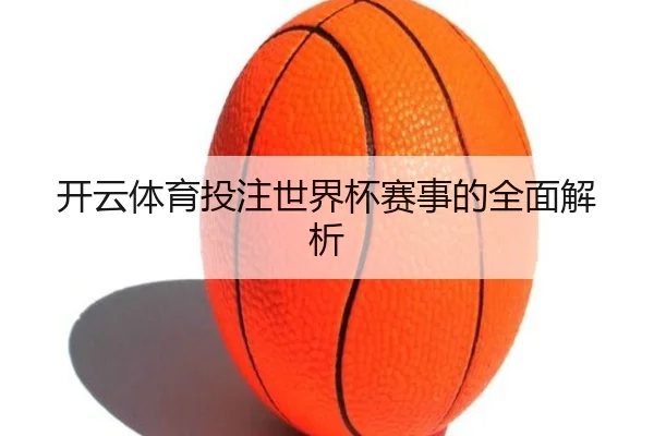 开云体育投注世界杯赛事的全面解析